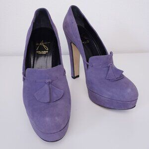Abel Muñoz Purple Suede Loafer Pumps (Daphne Blake Costume)